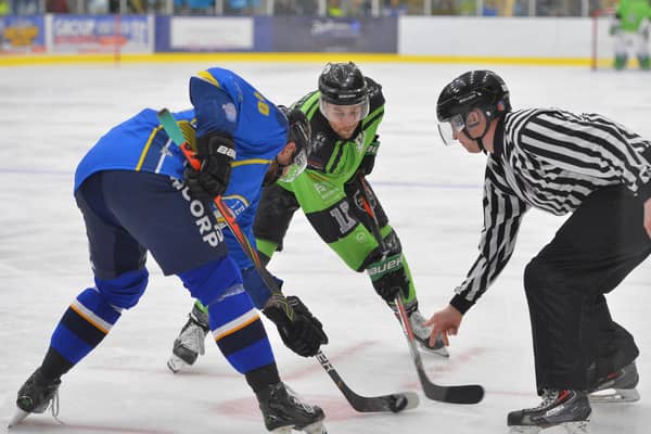 FUTURE PLANS: It remains to be seen where Jason Hewitt will face-off next season after Hull Pirates announced their decision to sit out the 2021-22 NIHL National campaign. Picture: Dean Woolley.
