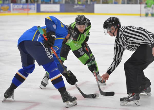 FUTURE PLANS: It remains to be seen where Jason Hewitt will face-off next season after Hull Pirates announced their decision to sit out the 2021-22 NIHL National campaign. Picture: Dean Woolley.