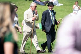 The Prince of Wales during a visit to the Great Yorkshire Show last week.