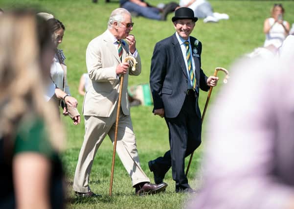 The Prince of Wales during a visit to the Great Yorkshire Show last week.