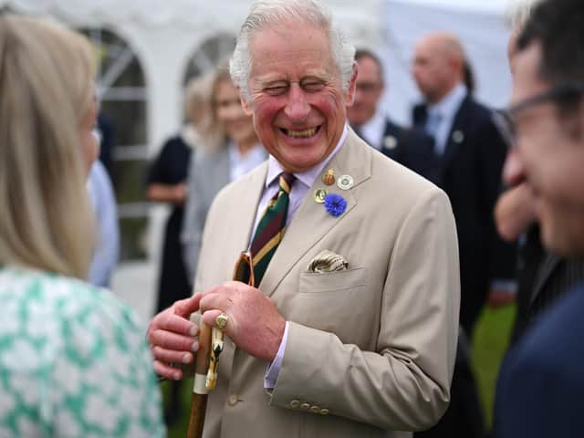 The Prince of Wales during a visit to the Great Yorkshire Show at the Great Yorkshire Showground in Harrogate