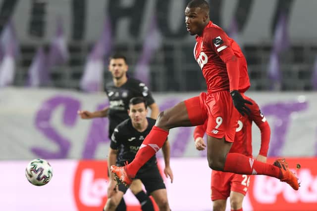 FORWARD THINKING: Standard Liege's Obbi Oulare is one of Barnsley's summer transfer targets. Picture: VIRGINIE LEFOUR/Getty Images