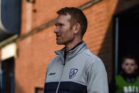 Featherstone Rovers head coach James Webster. Picture courtesy of Dec Hayes.