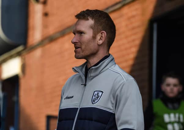 Featherstone Rovers head coach James Webster. Picture courtesy of Dec Hayes.