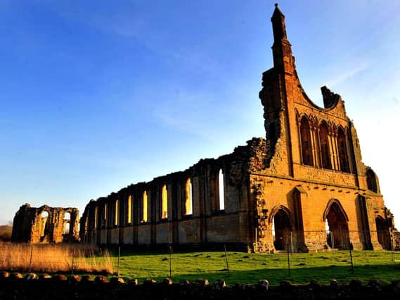 Byland Abbey in the North York Moors