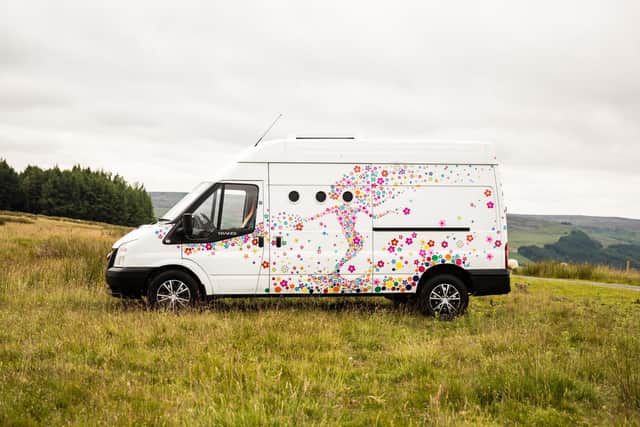 The 14-year-old Transit can was transformed into a fabulous camper van