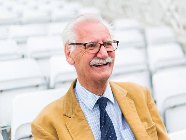 SPECIAL, KIND MAN: Peter Wynne-Thomas. Picture courtesy of Nottinghamshire CCC.