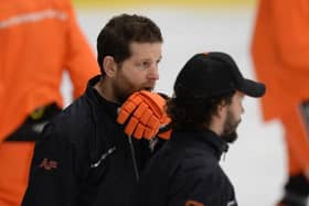 INCOMING: Aaron Fox, Sheffield Steelers' head coach 
Picture courtesy of Dean Woolley.