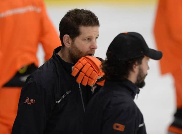 INCOMING: Aaron Fox, Sheffield Steelers' head coach Picture courtesy of Dean Woolley.