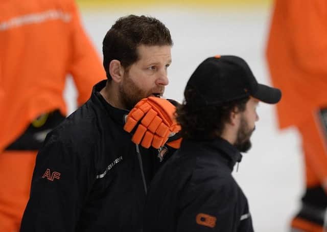 INCOMING: Aaron Fox, Sheffield Steelers' head coach Picture courtesy of Dean Woolley.