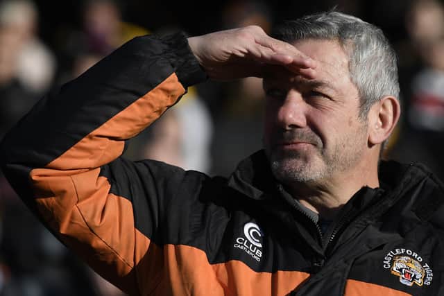 In his sights: Castleford Tigers coach Daryl Powell is hoping to bring the Challenge Cup back to his boyhood club.  (Photo by George Wood/Getty Images)