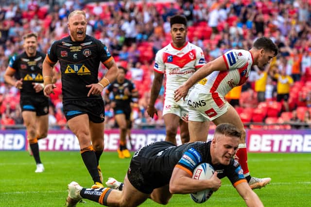 Disruption: Castleford's preparations for the Challenge Cup final were blighted by Covid and injury issues in both their camp and opposition teams. Picture Bruce Rollinson
