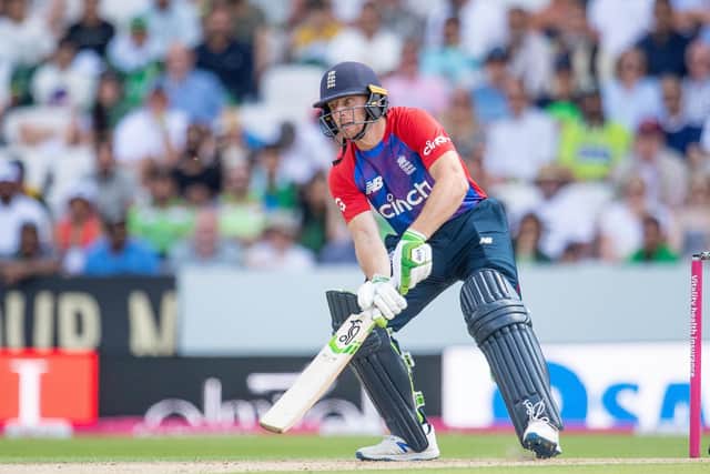 Good job: Jos Buttler led England to victory in the absence of Eoin Morgan. Picture by Allan McKenzie/SWpix.com.