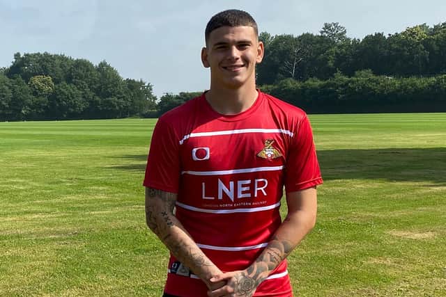 New Doncaster Rovers signing Thiago Cukur. Picture courtesy of Doncaster Rovers FC.