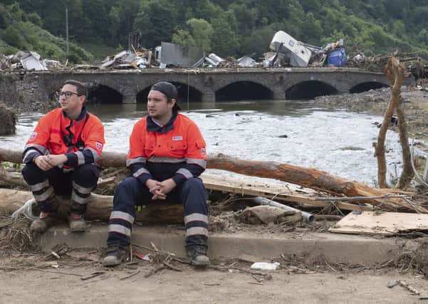 Germany's devastating floods have prompted fresh calls for action on climate change.