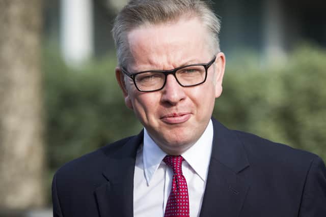 Cabinet Office Minister Michael Gove is a former Environment Secretary.