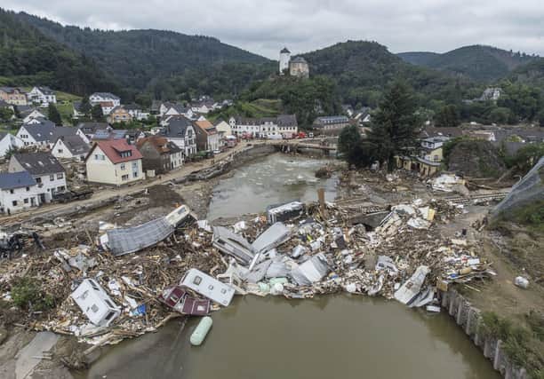 Are recent floods in Germany evidence of climate change?
