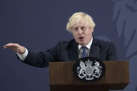 This was Boris Johnson delivering his levelling up speech last week.