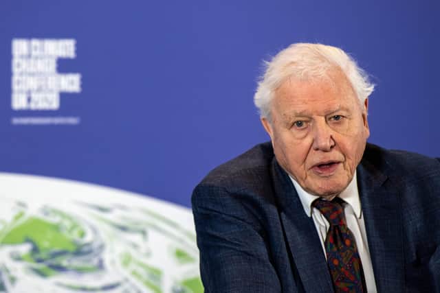 TV naturalist Sir David Attenborough has done much to highlight the issue of climate change.