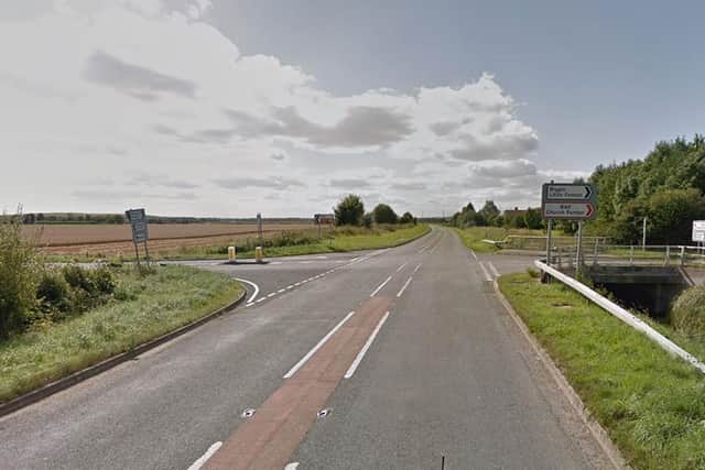A biker has tragically died following a crash on the B1222 between Sherburn in Elmet and Cawood on Sunday, July 18.