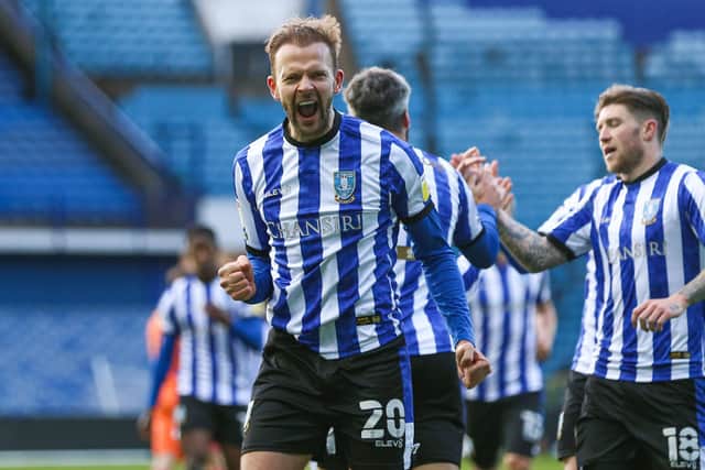 HEADING HOME: Jordan Rhodes has returned to former club Huddersfield Town after a lean spell at Sheffield Wednesday. Picture: Isaac Parkin/PA