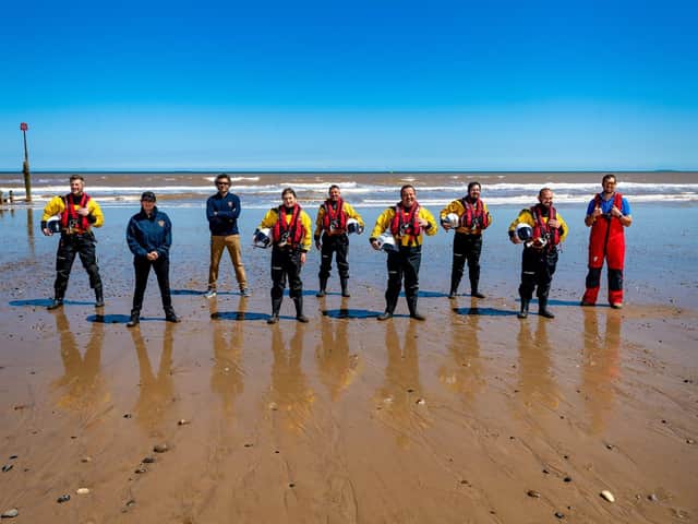 Hornsea Inshore Rescue volunteers
