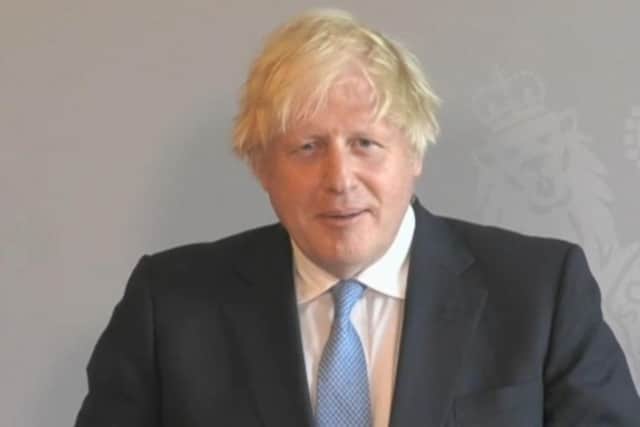 Boris Johnson responded to Prime Minister's Questions from Chequers where he is in self-isolation.