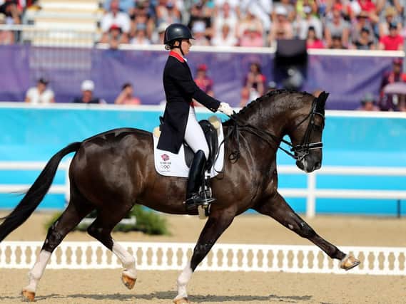 Great Britain's equestrian champion Charlotte Dujardin. (Pic credit: Steve Parsons / PA)