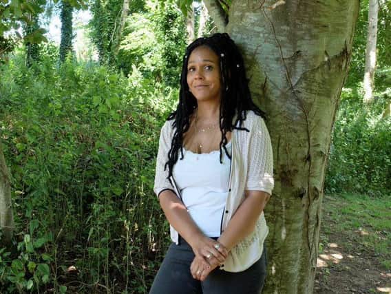 Poet Louisa Adjoa Parker, who lived in Doncaster until she was six. Picture: Robin Mills.