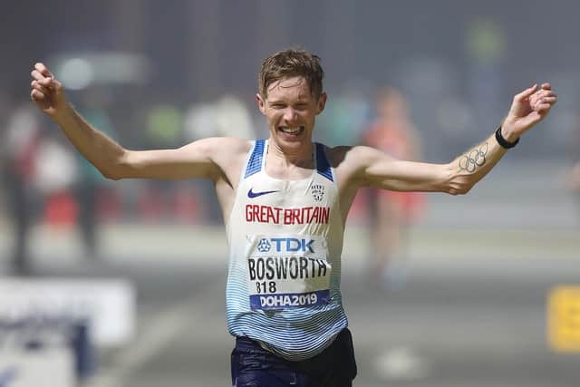 Leeds-based Tom Bosworth is targetting a medal in the Men's 20km Race Walk, in Tokyo. Picture: Martin Rickett/PA