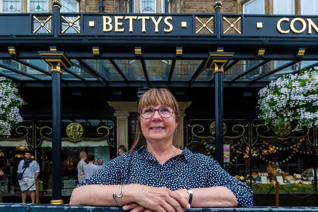 Clare Morrow is chair of Bettys and Taylors. Picture by James Hardisty.