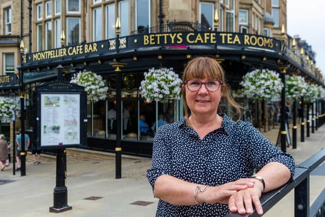 Clare Morrow took control of Bettys one week before lockdown and never looked back