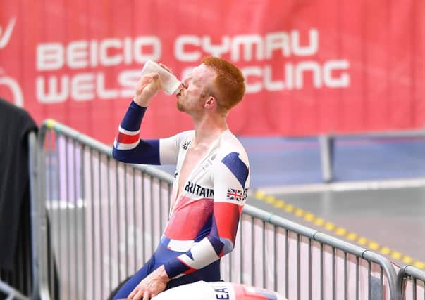 Ed Clancy, pictured during an Olympic Track Practice session and holding camp ahead of the 2020 Tokyo Olympics in Newport, Wales Picture by Will Palmer/SWpix.com.