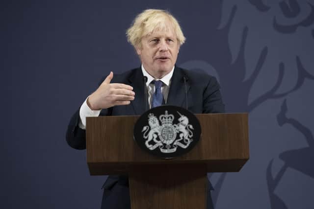 Boris Johnson wants to be defined by his levelling up agenda.