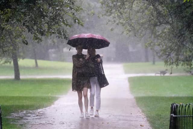 Thunderstorms are set to hit Yorkshire this week