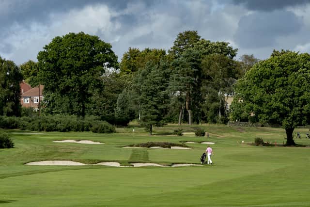 Moortown Golf Club, Leeds, which will co-host this year's English Men's and Women's Amateur Championships. Picture: James Hardisty/JPIMedia.