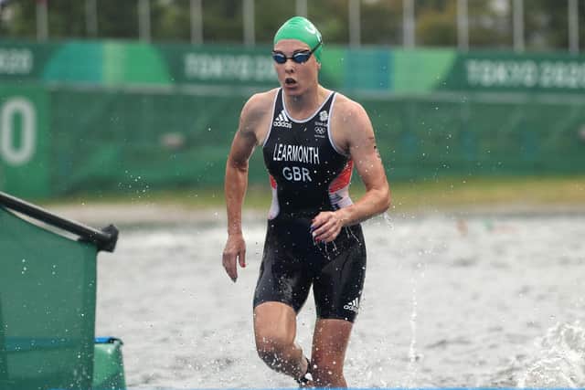 TOP 10: Leeds own Jess Learmonth finished ninth in the women's triathlon at Tokyo 2020. Picture: Getty Images.