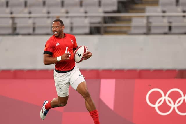 MEDAL HUNT: Team GB's men's rugby sevens came from behind to defeat USA and are one win from ensuring a silver medal. Picture: Getty Images.