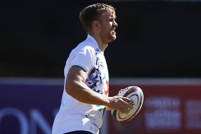 Centre Chris Harris will start for the British and Irish Lions in the second Test against South Africa. Picture: Steve Haag/PA Wire.