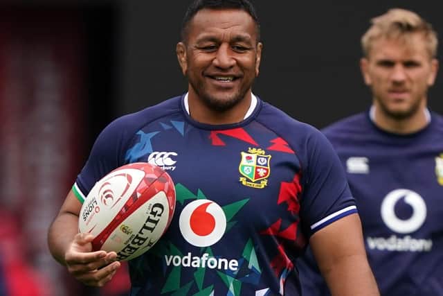 Mako Vunipola has been rewarded for his performance off the bench last weekend with promotion to the starting line-up for the British and Irish Lions' second Test against South Africa. Picture: Andrew Milligan/PA Wire.