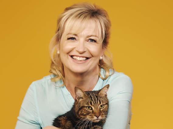 Carol Kirkwood has published her first novel. Picture: Mark Harrison Photography/PA