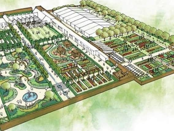 Plans for the walled garden