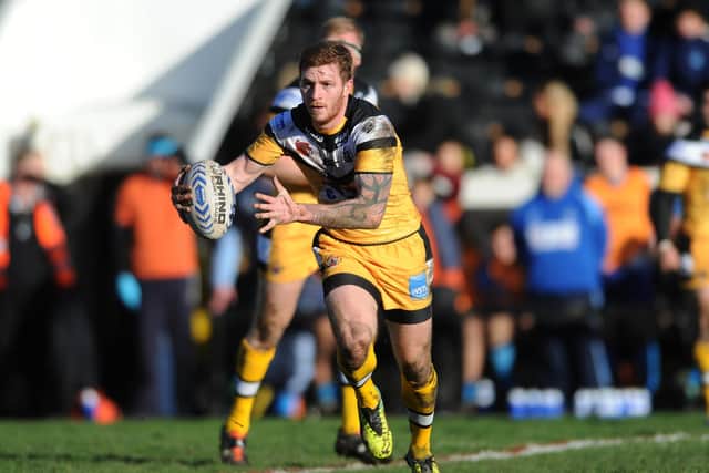 Marc Sneyd, in action for Castleford Tigers against York City Knights in January 2014. Picture: Jonathan Gawthorpe.