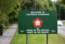 The homes will house service families from Catterick Garrison as part of a huge shake up of the Army