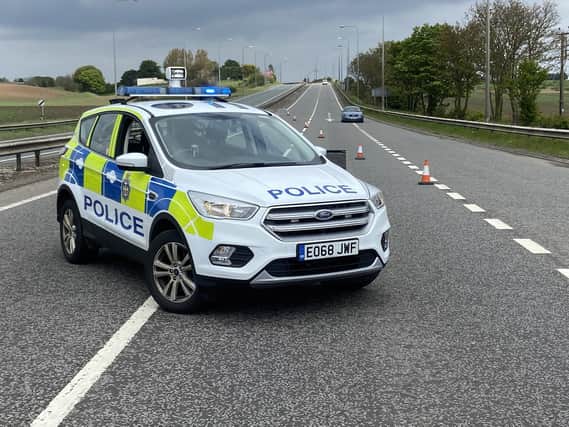 The A19 has been closed by police due to a serious crash for the second day in a row