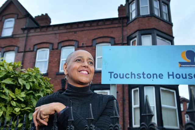 Alison Lowe at the headquarters for charity Touchstone where she has been CEO for 17 years before leaving this year for her post as West Yorkshire's Deputy Mayor