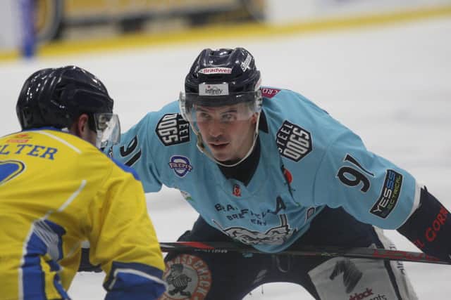 Nathan Salem is back with Sheffield Steeldogs for the 2021-22 NIHL National season.