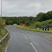 The M62 Junction 25 roundabout where the incident took place (Photo: Google)