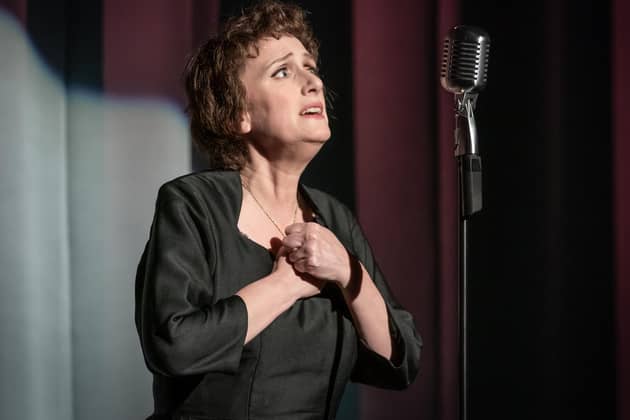 Jenna Russell in the title role of Piaf, which is on at Leeds Playhouse.(Picture: Marc Brenner).