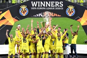 WINNERS:Villarreal won the Europa League in May